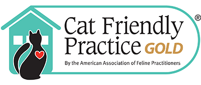 cat friendly practice logo gold
